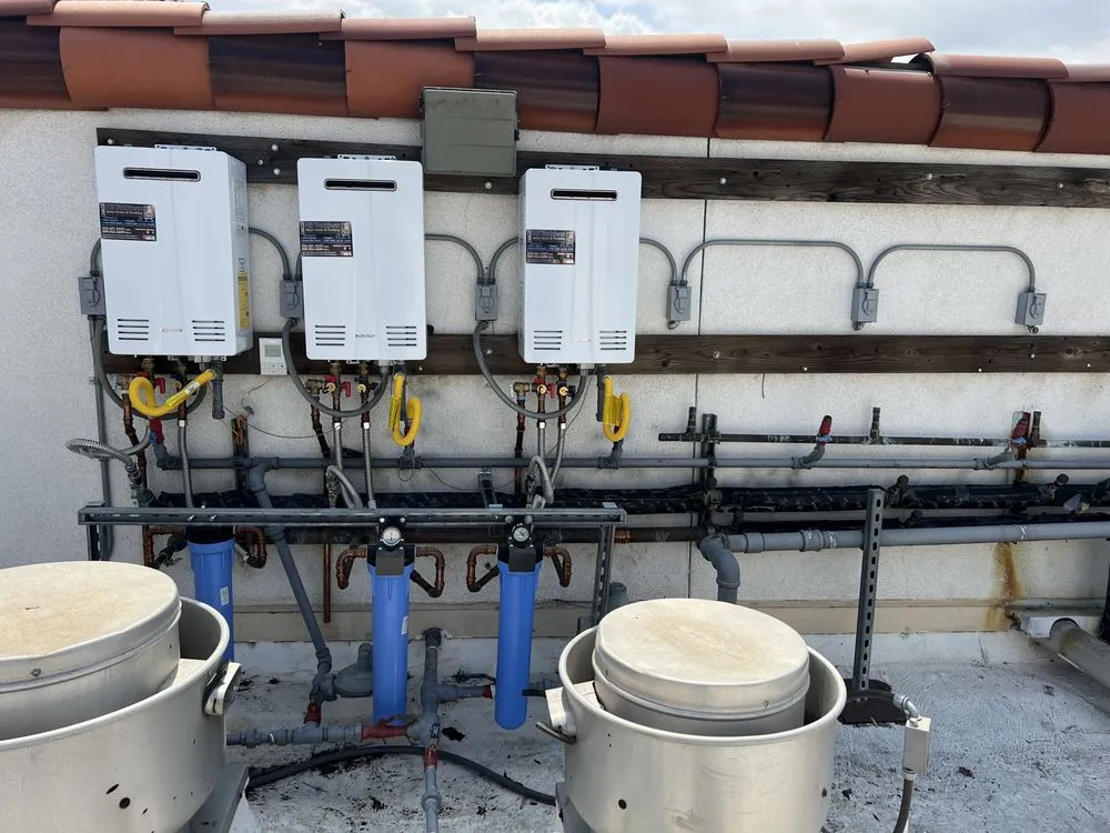 Slide of All Tankless Water Heater & Plumbing