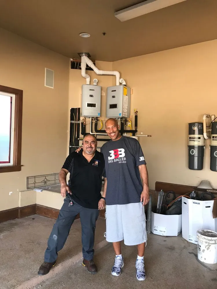 Slide of All Tankless Water Heater & Plumbing