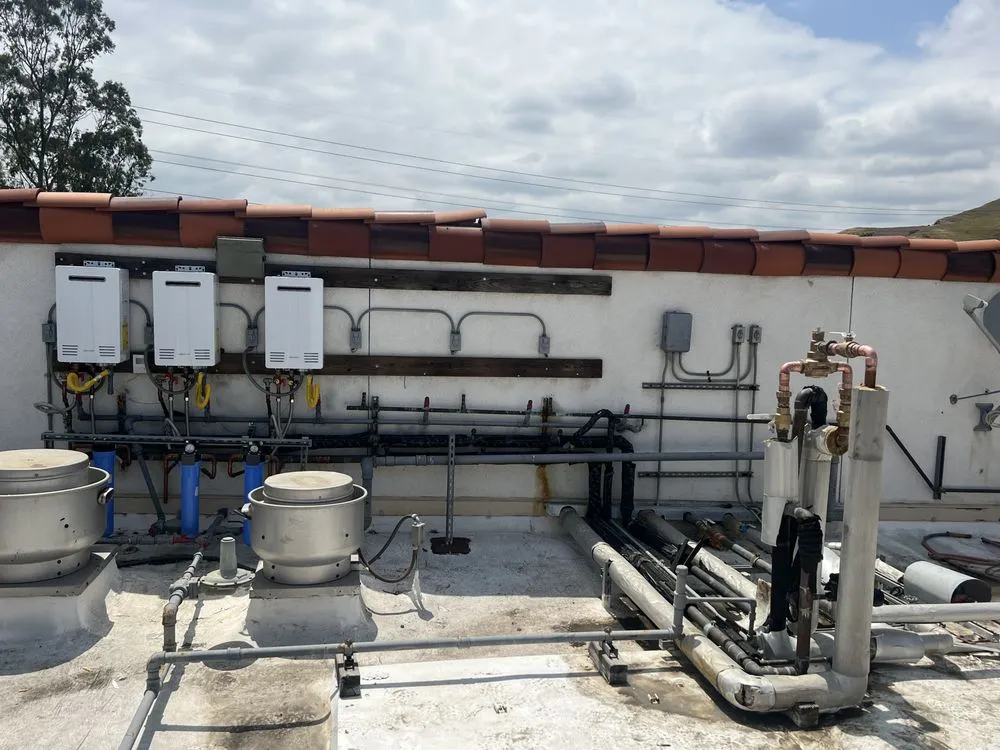 Slide of All Tankless Water Heater & Plumbing