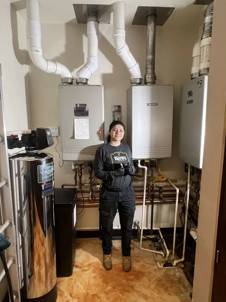 Slide of All Tankless Water Heater & Plumbing