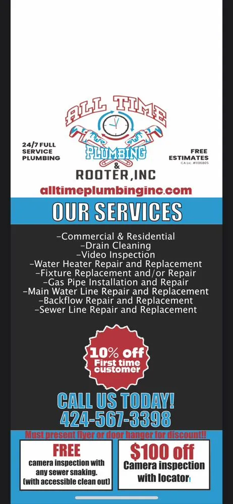 Slide of All Time Plumbing & Rooter