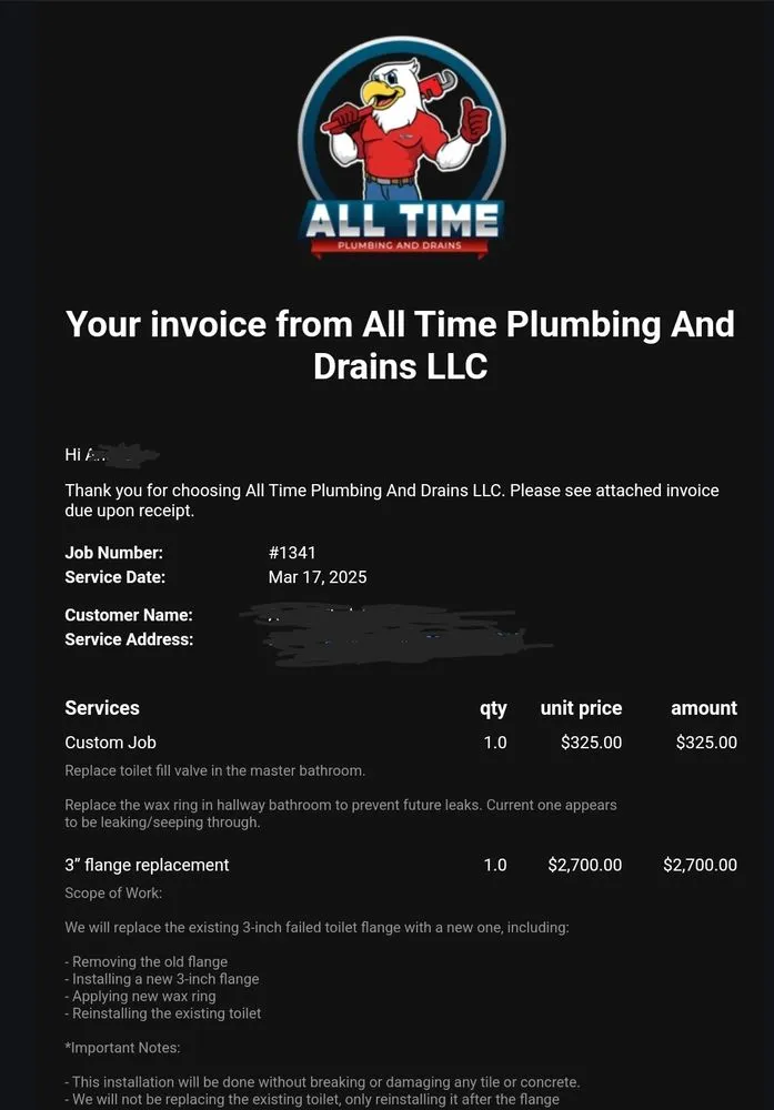 Slide of All Time Plumbing and Drains