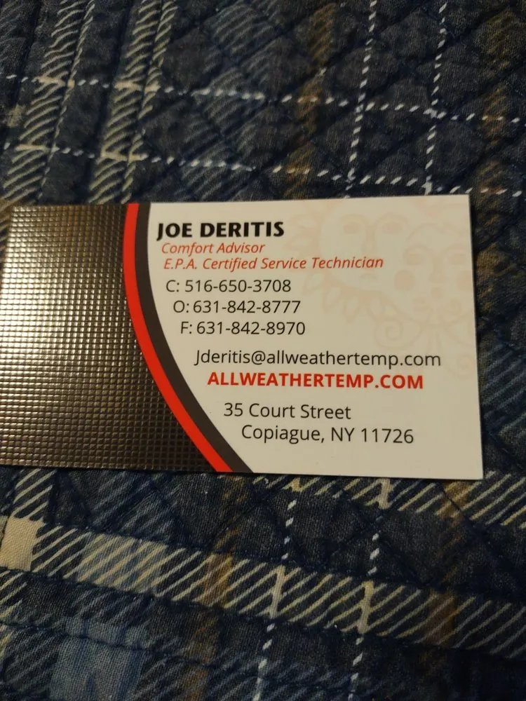 Slide of All Weather Heating & Cooling