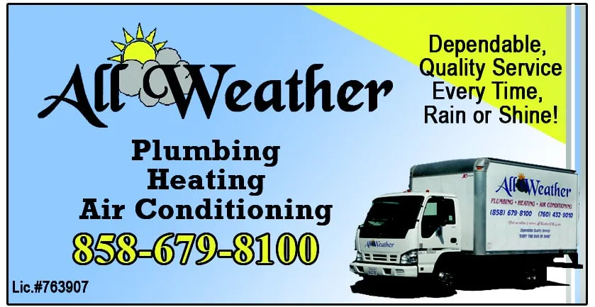 Slide of All Weather Plumbing, Heating & Air