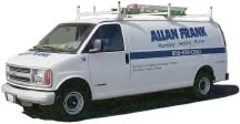 Allan Frank Plumbing Heating Cooling Logo