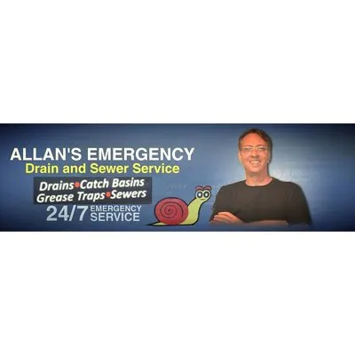 Allan's Emergency Drain & Sewer Service Logo