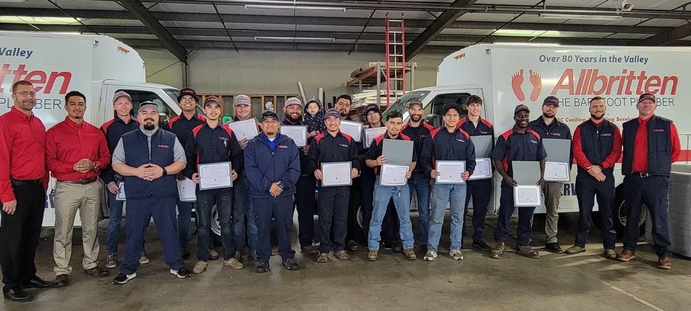 Slide of Allbritten Heating, Air Conditioning, Plumbing, and Electrical