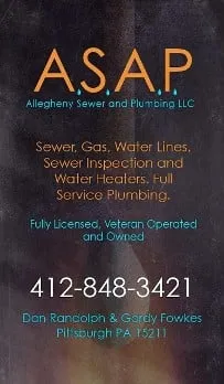 Slide of Allegheny Sewer and Plumbing