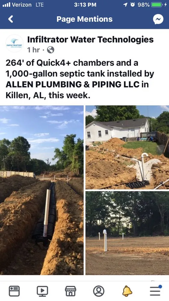 Slide of Allen Plumbing & Piping