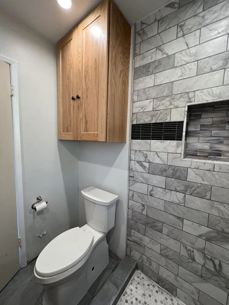 Slide of Allende remodel & construction