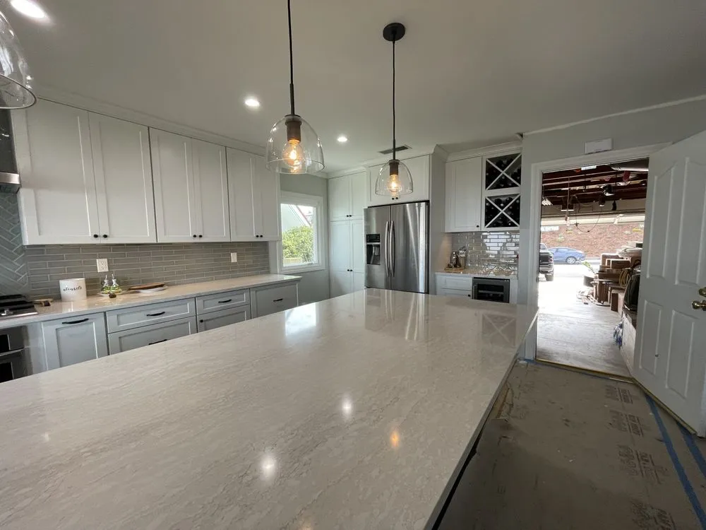 Slide of Allende remodel & construction