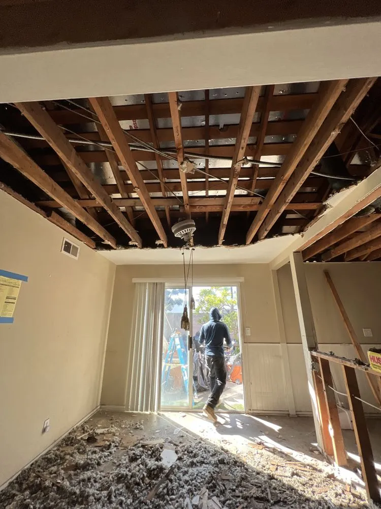 Slide of Allende remodel & construction