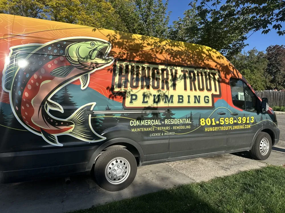 Slide of Allen's Hungry Trout Plumbing