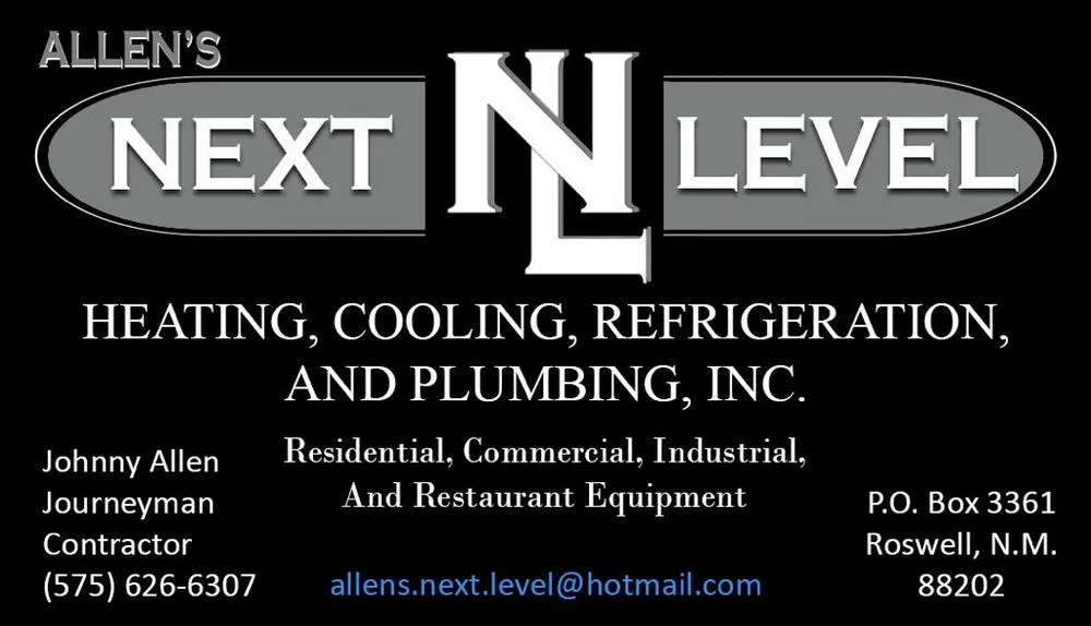 Slide of Allen's Next Level Heating Cooling Refrigeration & Plumbing