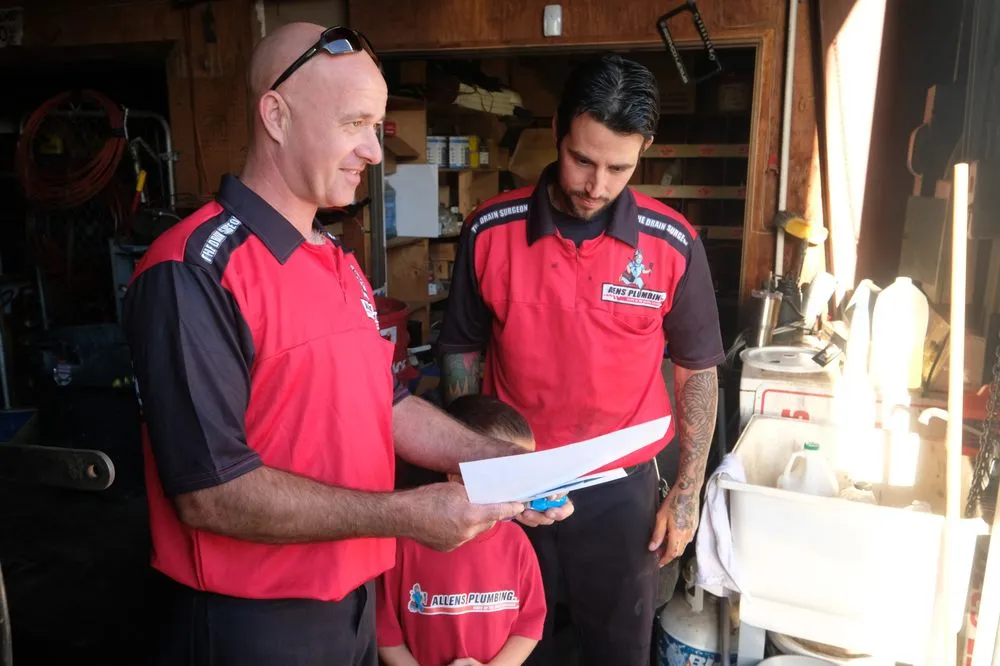 Slide of Allens Plumbing