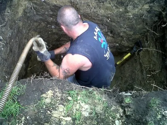 Slide of Allen's Rite Way Rooter