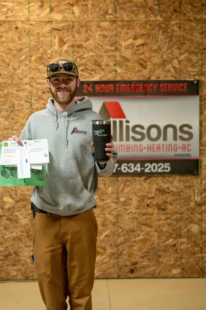 Slide of Allison's Plumbing Heating and Air