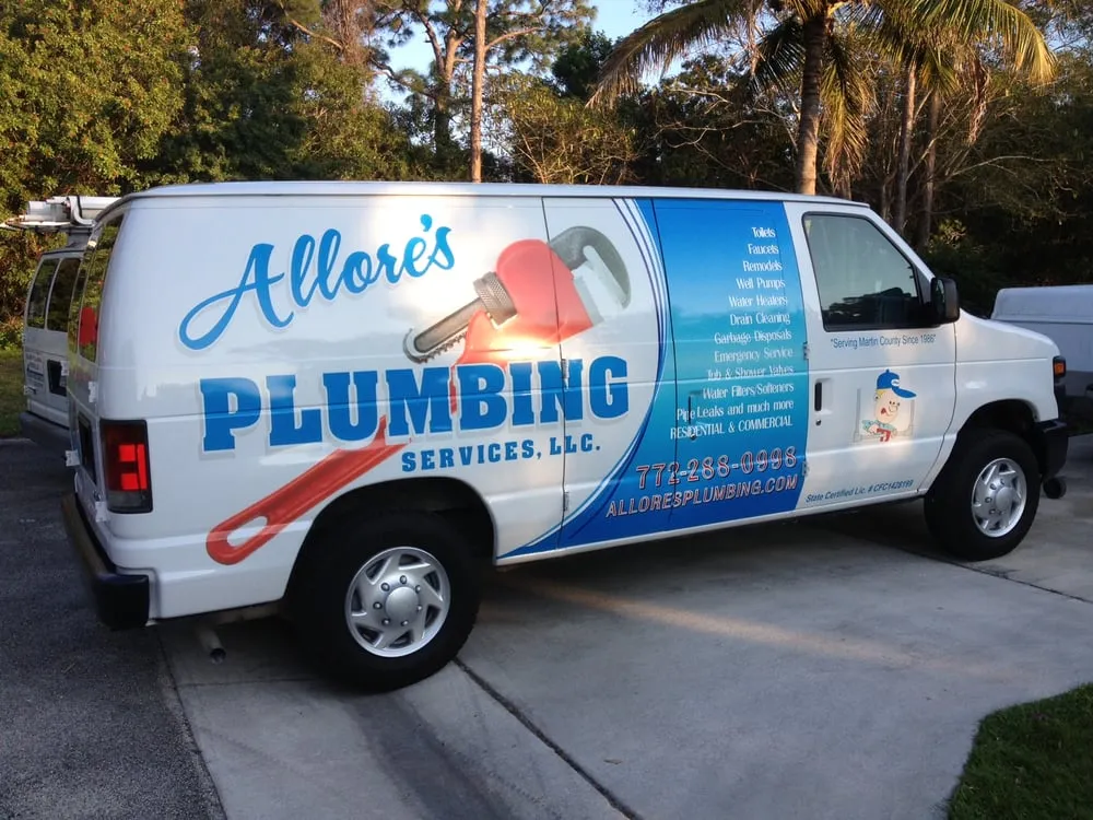 Slide of Allore's Plumbing Services