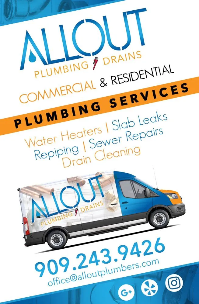 Slide of Allout Plumbers