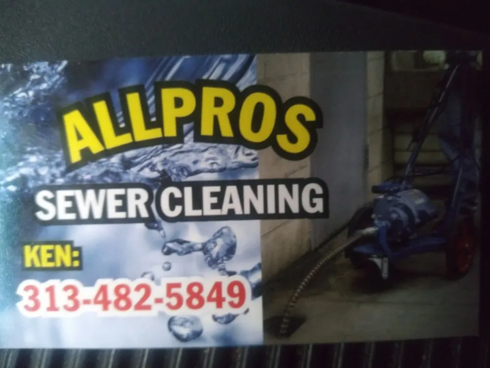 Slide of Allpros Sewer Cleaning