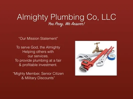 Almighty Piping & Plumbing Logo