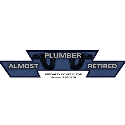 Almost Retired Plumber Logo