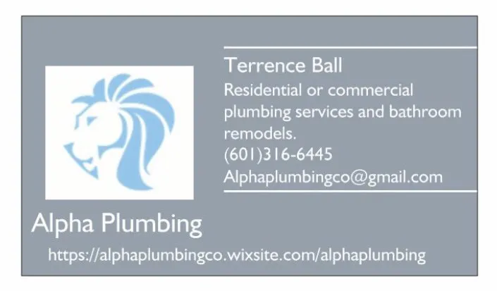 Slide of Alpha Plumbing