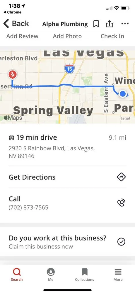 Slide of Alpha Plumbing