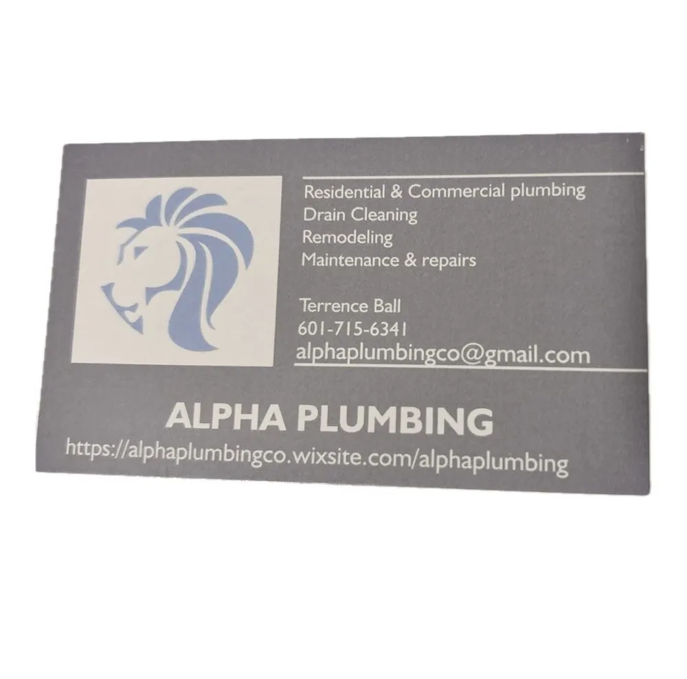Slide of Alpha Plumbing