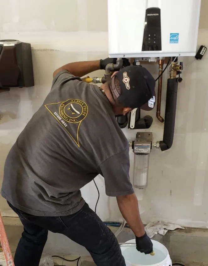 Slide of Alpha Tech Plumbing