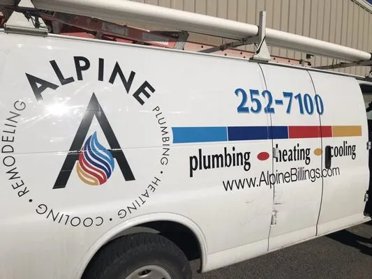 Alpine Plumbing, Heating & Cooling Logo