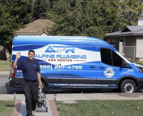 Alpine Plumbing, Heating, and Air Logo