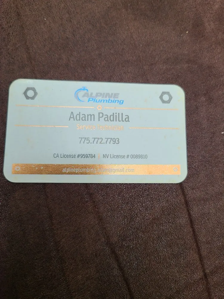 Slide of Alpine Plumbing