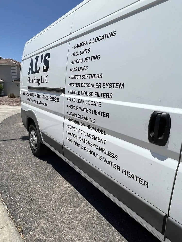 Slide of Al's Plumbing