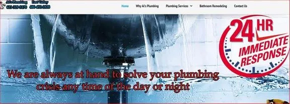 Slide of Al's Plumbing