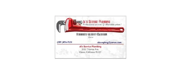 Als Service Plumbing Logo
