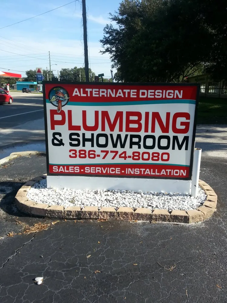 Slide of Alternate Design Plumbing