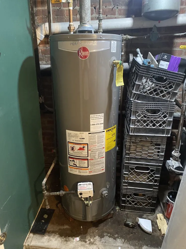 Slide of Always flowing piping and heating