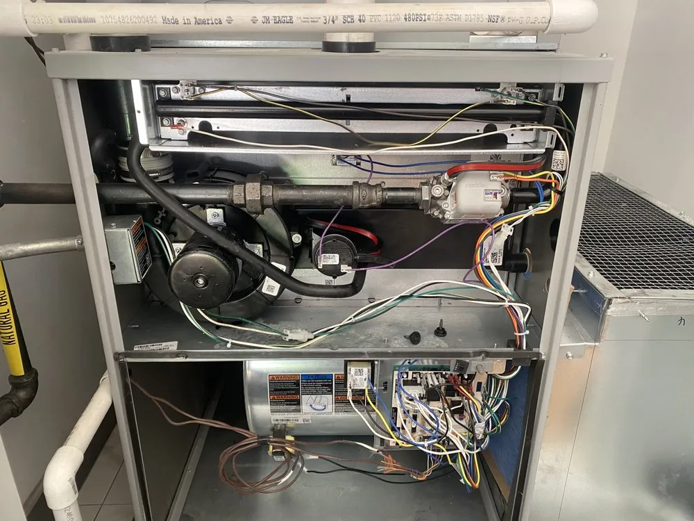 Slide of Always flowing piping and heating