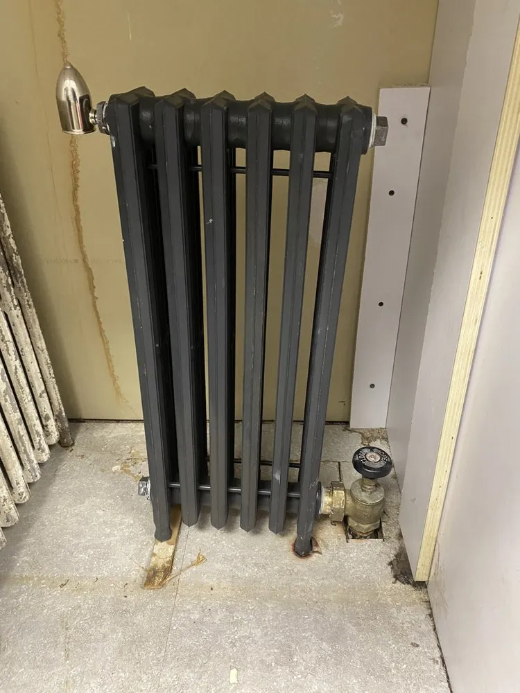 Slide of Always flowing piping and heating