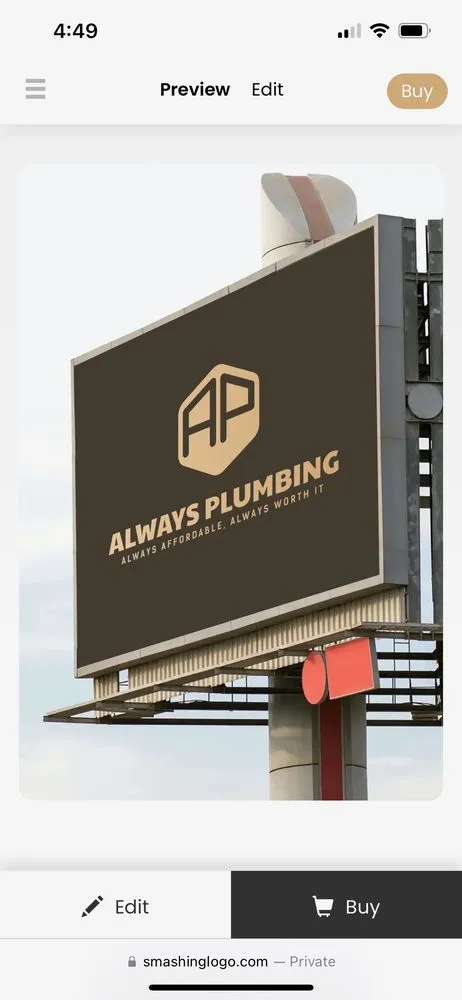 Slide of Always Plumbing