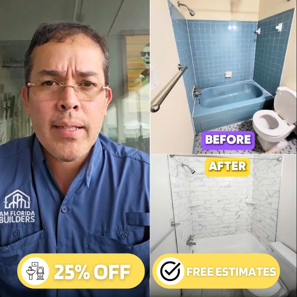 Slide of AM Bathroom Remodeling