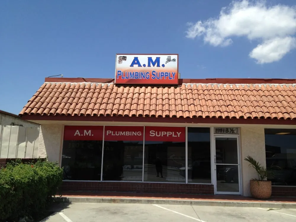 Slide of AM Plumbing Supply