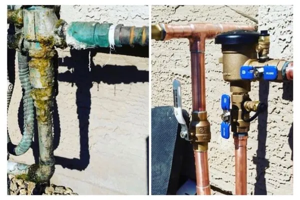 AM PM Plumbing Heating & Air Conditioning Logo