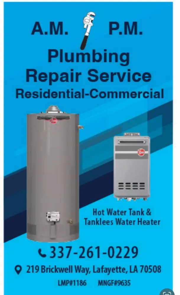 Slide of AM PM Plumbing Repair Service