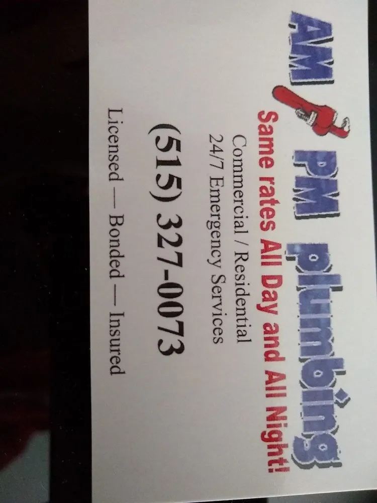 Slide of AM PM Plumbing