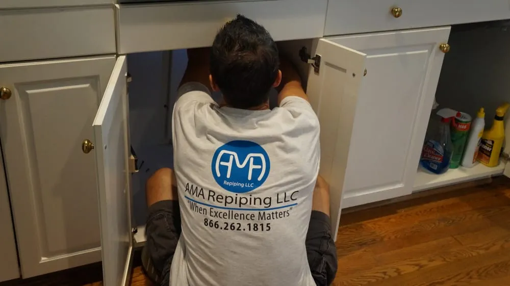 Slide of AMA Repiping