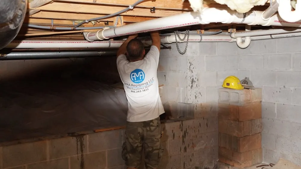 Slide of AMA Repiping