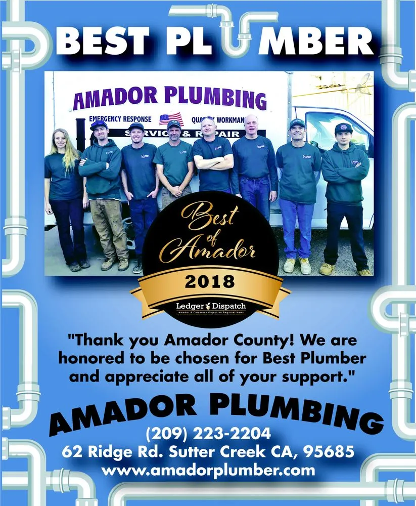 Slide of Amador Plumbing