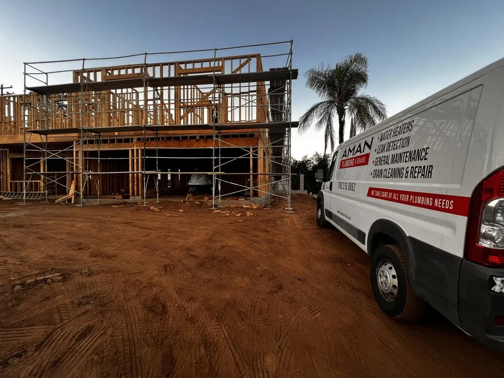 Slide of Aman Plumbing Drains